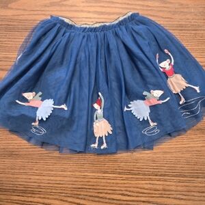 Mini Boden Mouse / Mice Ice Skating Tulle Skirt - size 5-6 - Dancing Ballerina